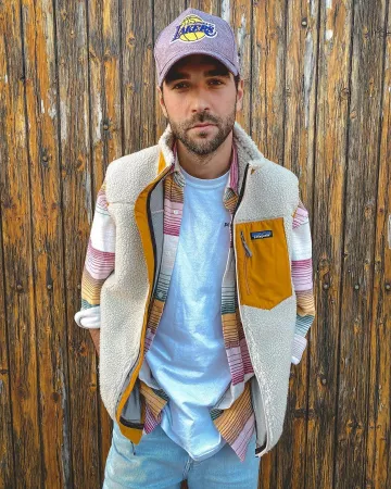 Le casquette nba Los Angeles Lakers de Mathieu Leglise sur le compte Instagram de @math_uwg