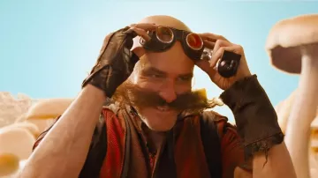 Les lunettes rouges de Dr. Ivo Robotnik (Jim Carrey) dans Sonic le film