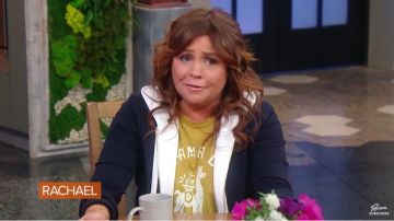 Bailey 44 Wel­don Belt­ed Jack­et worn by Rachael Ray on Rachael Ray January 29, 2020