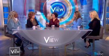 Roksanda Vaniria Gath­ered Cady Dress worn by Sunny Hostin on The View January 29, 2019