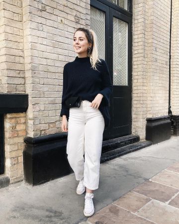 COS Leather Belt Bag of Georgia Luisa Allegra Meramo on the Instagram account @glameramo
