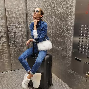 Le jean skinny évasé de Celine Dion sur le compte Instagram de @celinedion