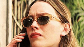 Gafas de sol usadas por Love Quinn (Victoria Pedretti) en YOU (S02E02)