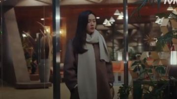Brown Belted Coat worn by Yoon Se-Ri (Son Ye-jin) in Crash Landing on You Season 1 Episode 10