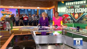 Prabal gurung Colorblock Côtelée-Maille Midi habit porté par Robin Roberts sur Good Morning America, le 30 janvier 2020