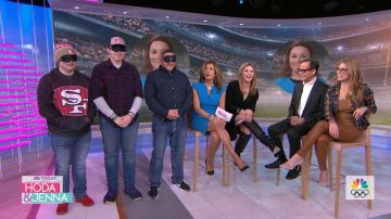 Karen Millen Blue V-Neck Dress worn by Hoda Kotb on Today January 30, 2020