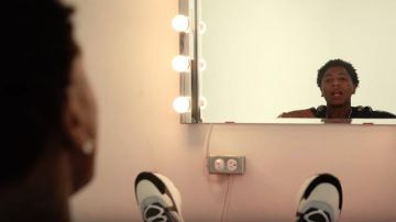 Dior Navy & Dark Grey 'B22' Sneakers of YoungBoy Never Broke Again in the music video NBA MEECHYBABY & NBA YOUNGBOY - TALK MY SHIT