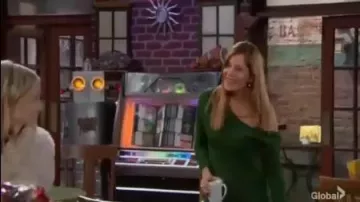 Zara Ruched Sleeve Top worn by Phyllis Summers (Michelle Stafford) as seen on The Young and the Restless January 31, 2020