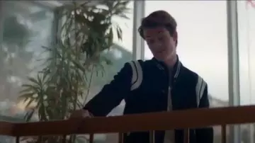 Clas­sic Ted­dy Jack­et worn by Fjor (Herman Tømmeraas) in Ragnarok Season 1 Episode 1