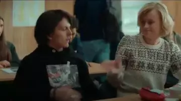 Prince Hoodie - Black worn by Laurits (Jonas Strand Gravli) in Ragnarok Season 1 Episode 1