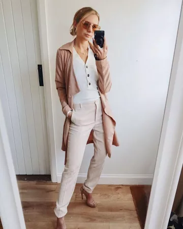 Ribbed Jumper of Jessica Harris on the Instagram account @jessicasharris_