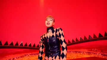 Tank Top leather worn by Lisa in the music video BLACKPINK - 'Kill This Love' M/V