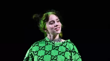 Necklaces worn by Billie Eilish in Billie Eilish - Funny Moments