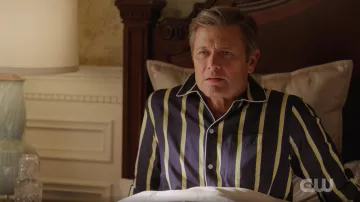 Striped Pajamas of Blake Carrington (Grant Show) in Dynasty (S03E11)
