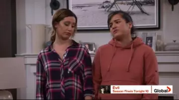 Check Shirt worn by Jenny Kenney (Ashley Tisdale) in Carol's Second Act Season 1 Episode 13