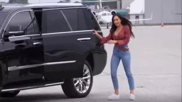 Superga White Leather Platform Sneakers worn by Victoria F. in The Bachelor Season 24 Episode 4