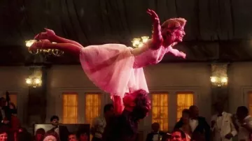 The pink dress worn by Baby Houseman (Jennifer Grey) in the movie Dirty Dancing