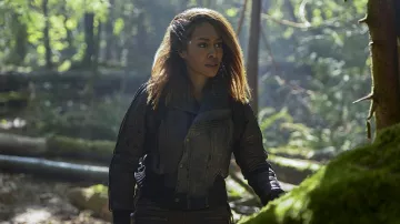 Leather Jacket worn by Trepp (Simone Missick) as seen in Altered Carbon (Season 2)