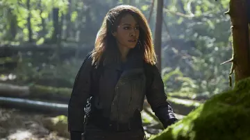 Leather Jacket worn by Trepp (Simone Missick) as seen in Altered Carbon (Season 2)