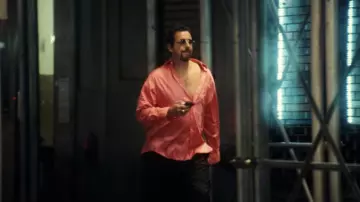 Pink Button shirt worn by Howard Ratner (Adam Sandler) as seen in Uncut Gems
