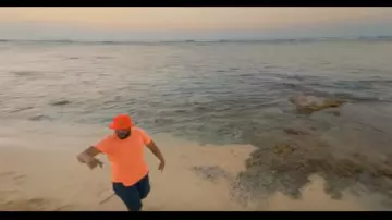 Orange Bucket Hat worn by ScHoolboy Q in ScHoolboy Q - Man Of The Year