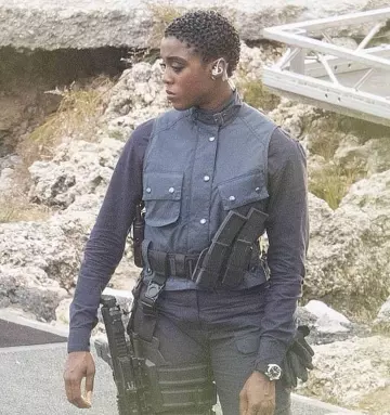 Watch worn by Lashana Lynch on the set of No Time To Die