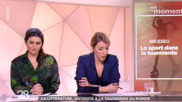 The combination of printed green jungle of Anne Rosencher in 28 minutes 05 02 2020