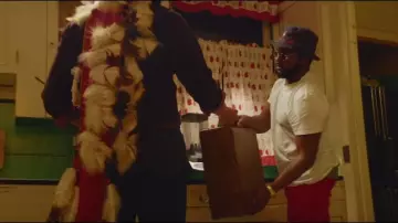 White T-Shirt worn by ScHoolboy Q in SchoolBoy Q - Hell Of A Night (Explicit)