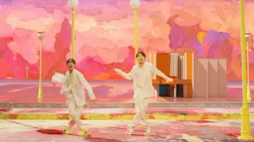 Air Force 1 Low Off-White Volt worn by J-Hope in the music video BTS (방탄소년단) '작은 것들을 위한 시 (Boy With Luv) feat. Halsey' Official MV