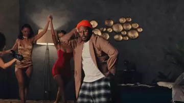 Tan Long Overcoat worn by ScHoolboy Q in ScHoolboy Q - Floating ft. 21 Savage