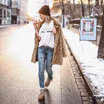 Bottes en cuir de Karin Teigl sur l'Instagram account @constantly_k