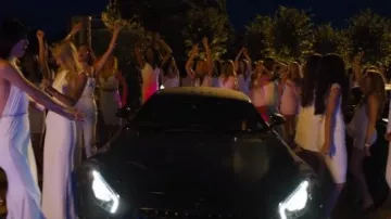 2017 Mercedes-AMG GT R car in black as seen in Fast and Furious 9