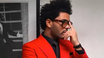 The weeknd blinding lights coat of The Weeknd (The Weeknd) in The Weeknd: Heartless