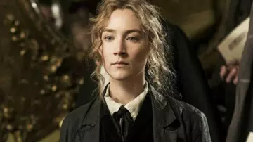 Mujercitas Jo March Abrigo negro de Meg March (Emma Watson) en Mujercitas