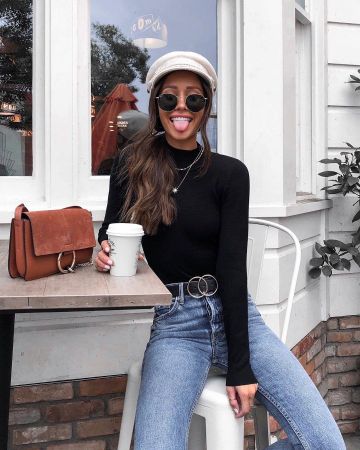 Brixton Ashland Cap de Danielle Brown en la cuenta de Instagram @danielleebrownn