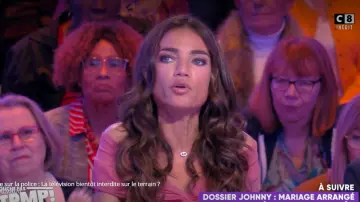 The necklace eye of Francesca Antoniotti in TPMP ! : the game of the 07/02/2020