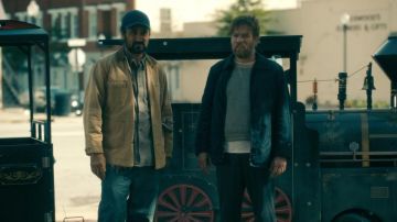 Carhartt khaki jacket worn by Billy Freeman (Cliff Curtis) as seen in Doctor Sleep