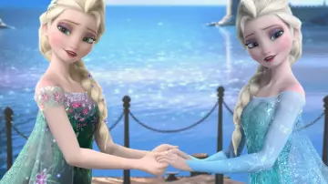 Vestido floral de Elsa (Idina Menzel) en Frozen: A Frosty Party