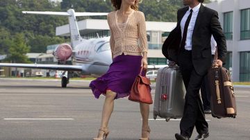 Shoe beige heels of Juliette (Vanessa Paradis) in The Arnacœur