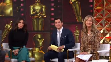 Ba&sh Rack­el Dress worn by Lara Spencer On Good Morning America February 7, 2020 