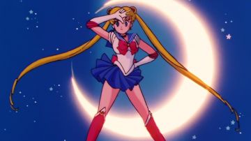 El disfraz (versión perro) de Sailor Moon en Sailor Moon