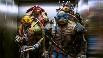 Traje de Miguel Ángel (versión de perro) en Tortugas Ninja