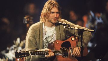The jacket of Kurt Cobain in the live MTV Unplugged in New York