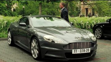 The Aston Martin DBS V12-Daniel Craig in Casino Royale