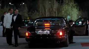 The Jaguar XJ8 of Dominic Greene (Mathieu Amalric) in Quantum of Solace