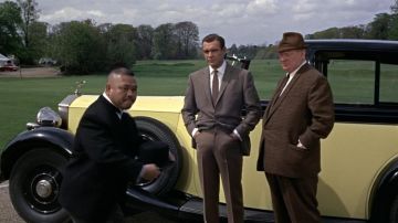 The Rolls-Royce Phantom III of Gert Fröbe in Goldfinger