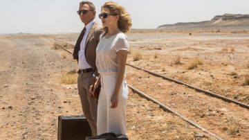 The suitcases Globe-Trotter of Daniel Craig in Spectre