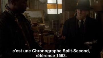 La montre Patek Philippe chronographe split second 1563 dans The Strain