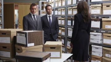 The skirt Dona Karan of Jessica Pearson in Suits