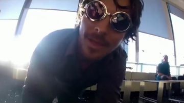 Les lunettes goggles de Christian Bale dans Knight of cups